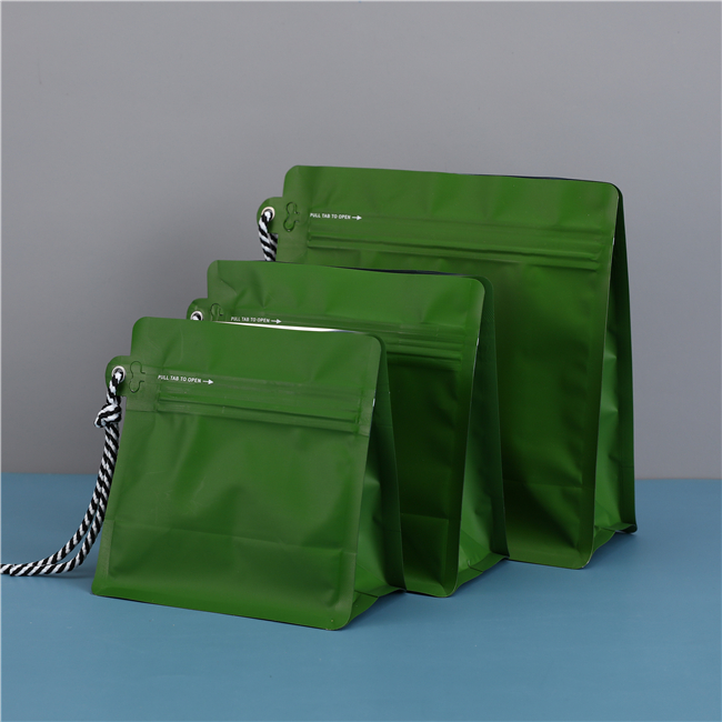 Self sealing soft bag - Pull type