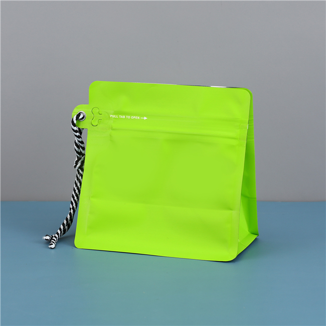 Self sealing soft bag - Pull type