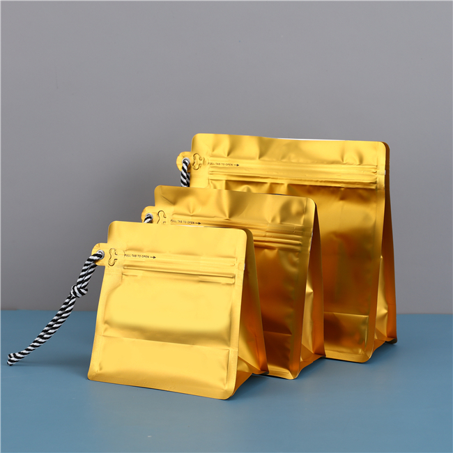 Self sealing soft bag - Pull type